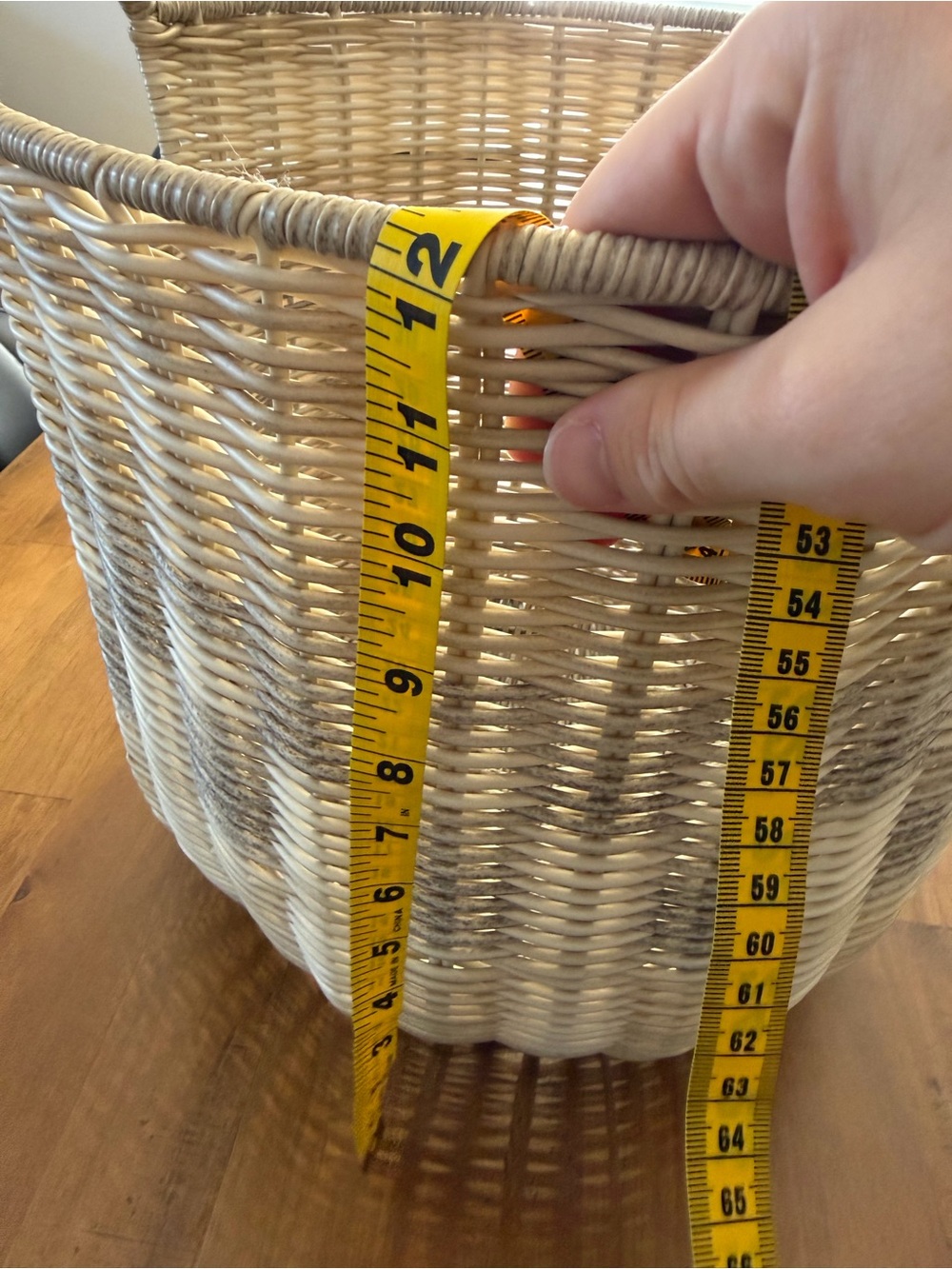 Wicker Storage Basket - Picture 3 of 3
